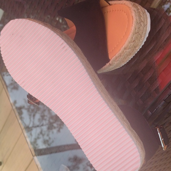 Sandals high heels wedges - Picture 5 of 6